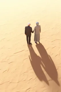 老人复古背影背景