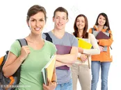 时尚欧美大学生人物高清图片
