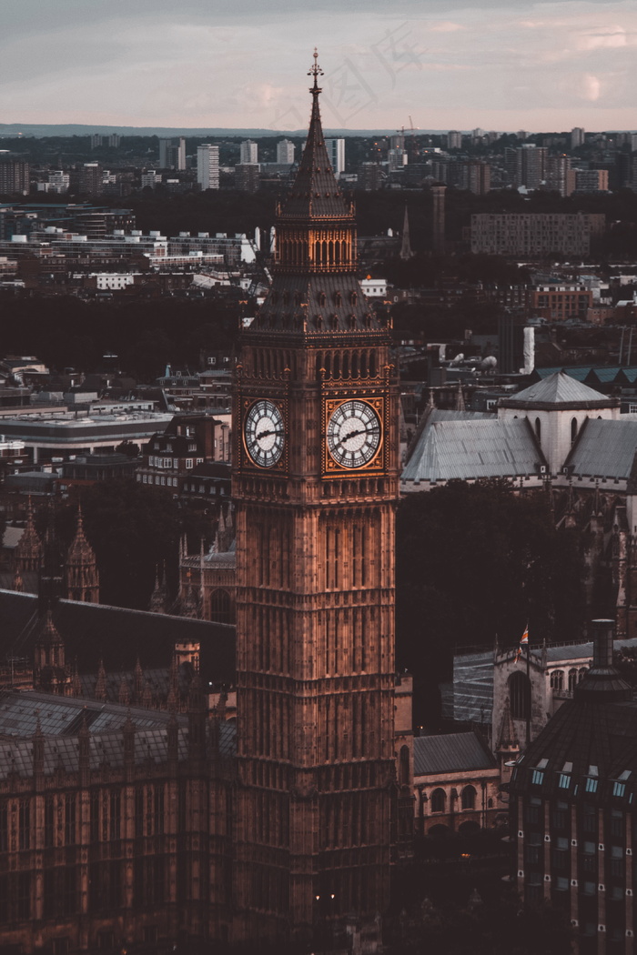 伦敦大本钟图片
