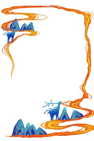 中式古典国潮来袭海报展板宣传背景图PSD设计PS模板素材