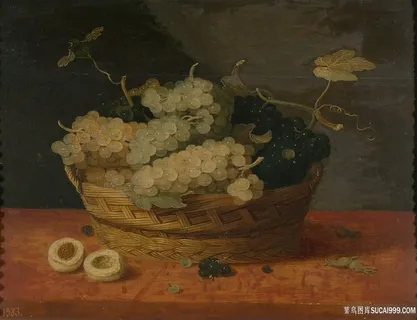 儿子,乔里斯范静物水晶葡萄装饰画 儿子,乔里斯范静物水晶葡萄装饰画