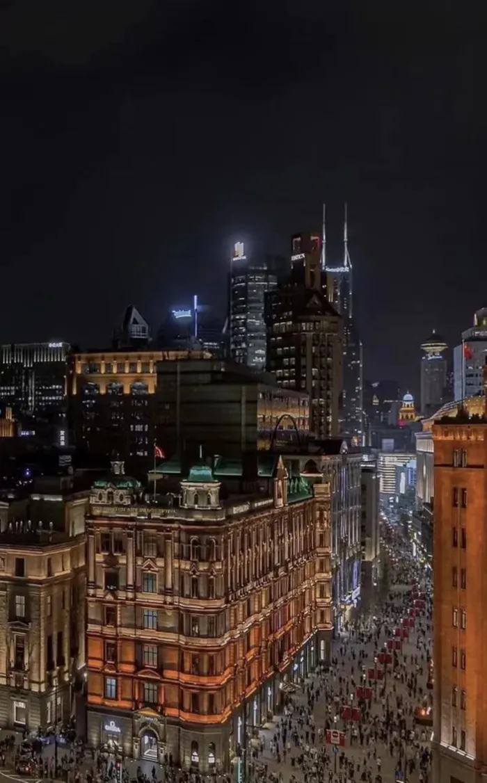 城市夜景图