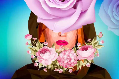 北欧美女装饰画