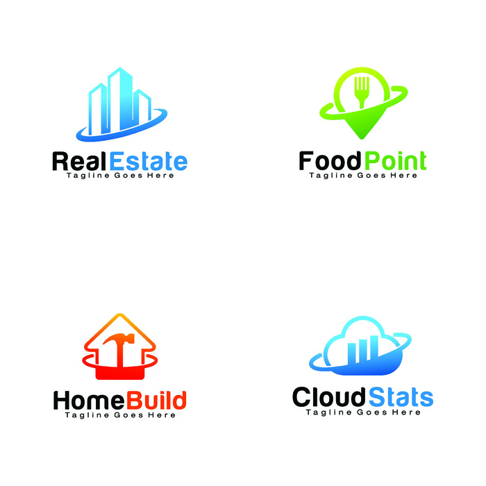 标识标志公司字母企业商标品牌LOGO设计素材矢量模板