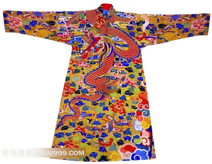 精美的龙纹服饰