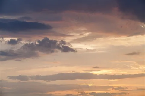 唯美黄昏天空景色大图 唯美黄昏天空景色大图