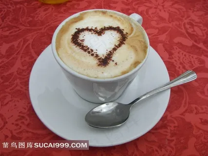 情人节唯美咖啡图片
