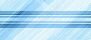 蓝色清新网格条纹，布料材质