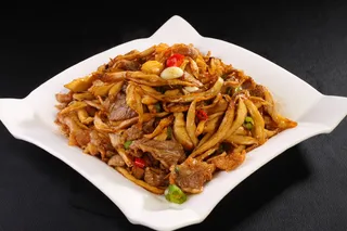 L02370鲍鱼菇炒肥牛 38元 (2)