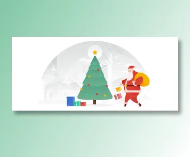 圣诞老人与圣诞树 圣诞老人与圣诞树