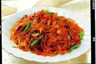 川菜湘菜高清菜谱 泡菜炒细粉