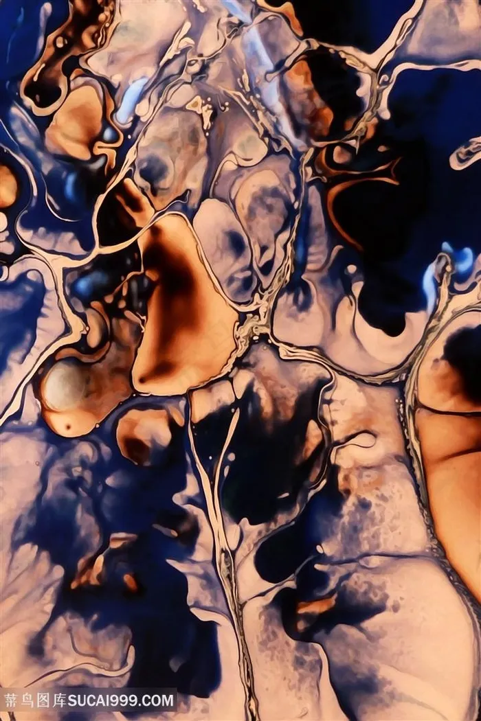 唯美抽象艺术油画