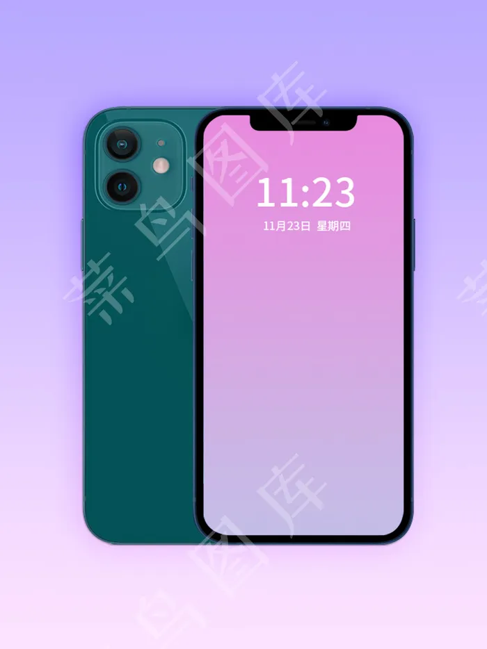 iPhone手机展示样机psd模版下载
