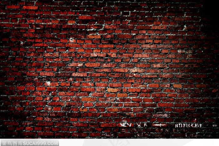 背景底纹-红砖墙