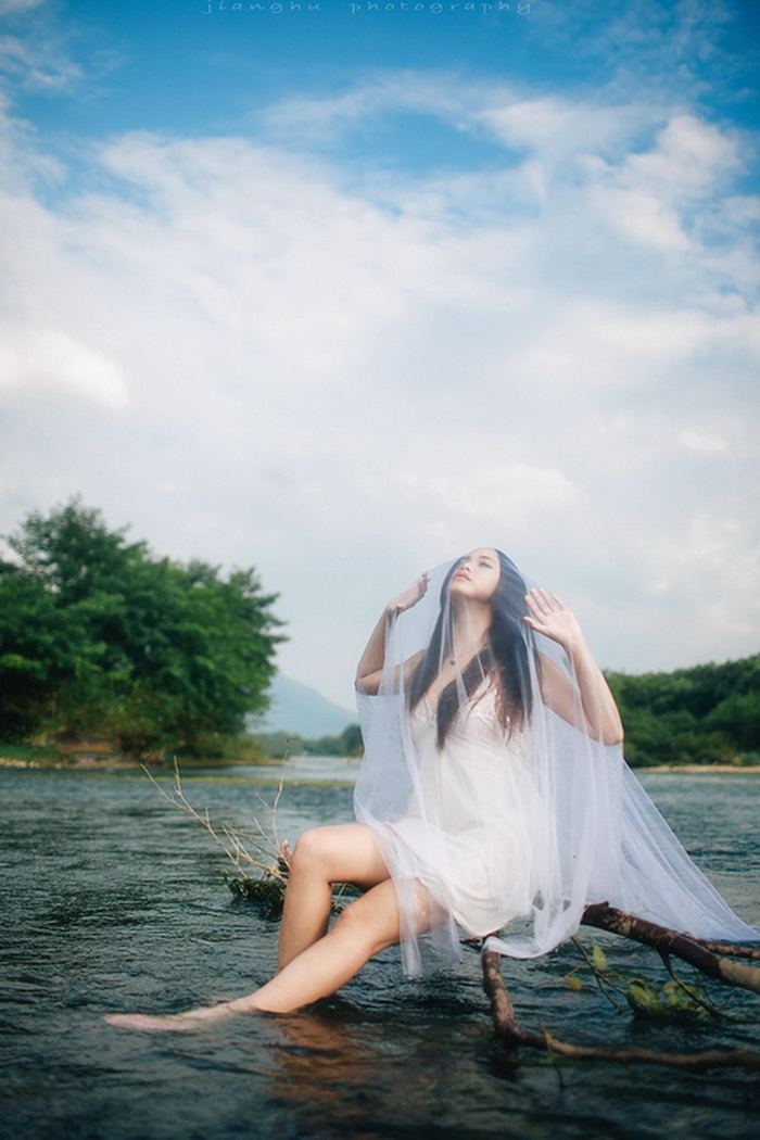 摄影图片人物美女模特照片