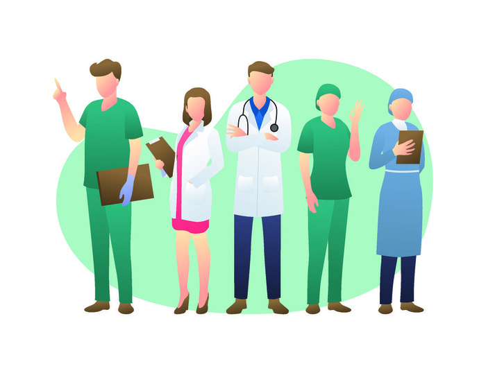 扁平化人物场景办公互联网等距ai矢量设计网页海报UI素材插画