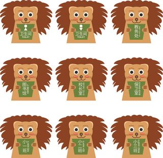 导视牌标识牌指示牌指引牌