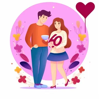 情人节520粉红爱心恋人情侣浪漫海报素材背景