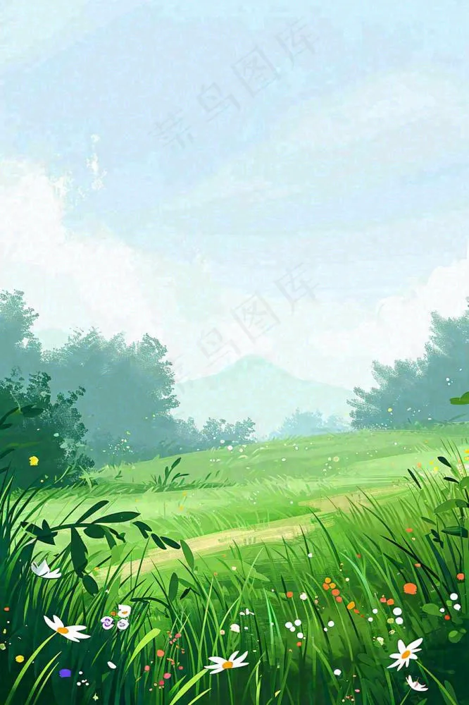 春天野外绿草繁花阳光明媚立春，春分，野外郊游，踏青，春游(896x1344)
