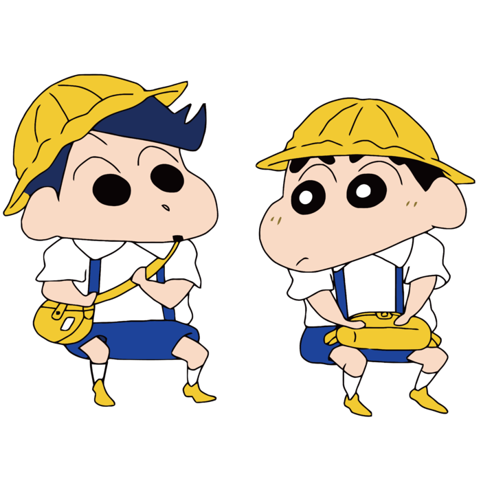 蜡笔小新可爱动画人物免扣素材