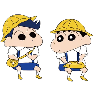 蜡笔小新可爱动画人物免扣素材