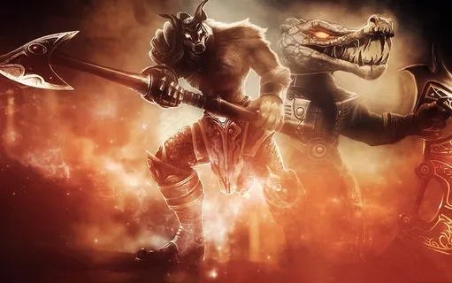 《英雄联盟》沙漠死神内瑟斯桌面壁纸图 《英雄联盟》沙漠死神内瑟斯桌面壁纸图