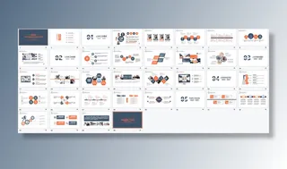 上半年总结下半年计划PPT模板