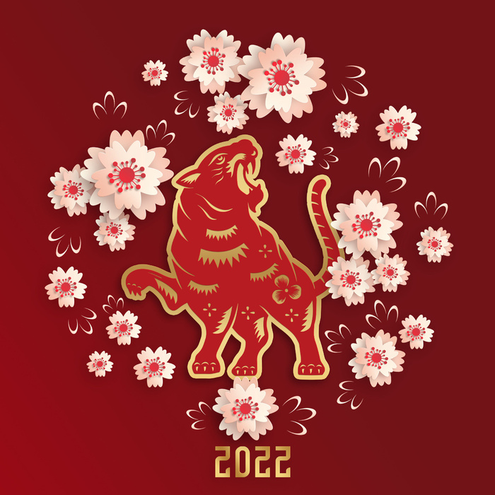 设计 虎年 装饰psd模版下载