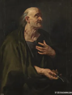 鲁本斯，彼得保罗-圣巴托洛姆肖像油画
