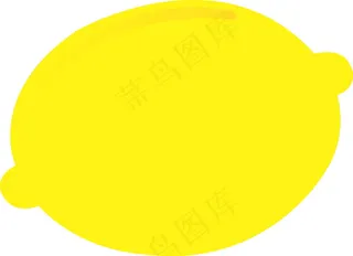 黄色卡通柠檬图片