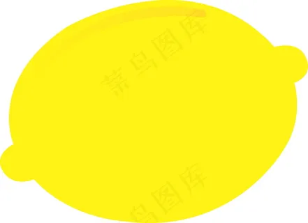 黄色卡通柠檬图片 黄色卡通柠檬图片