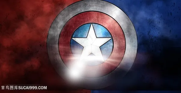 美国陆军上尉内战横幅背景