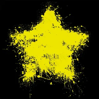 黄色五角星插画图片 黄色五角星插画图片