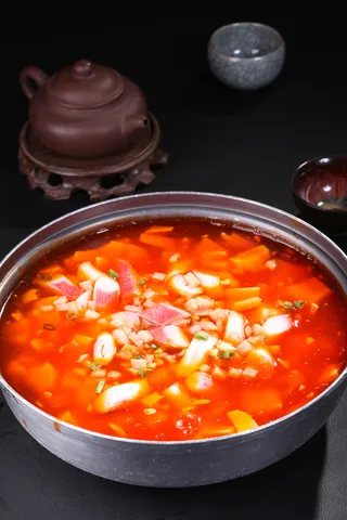 茄汁海鲜豆腐 (8)