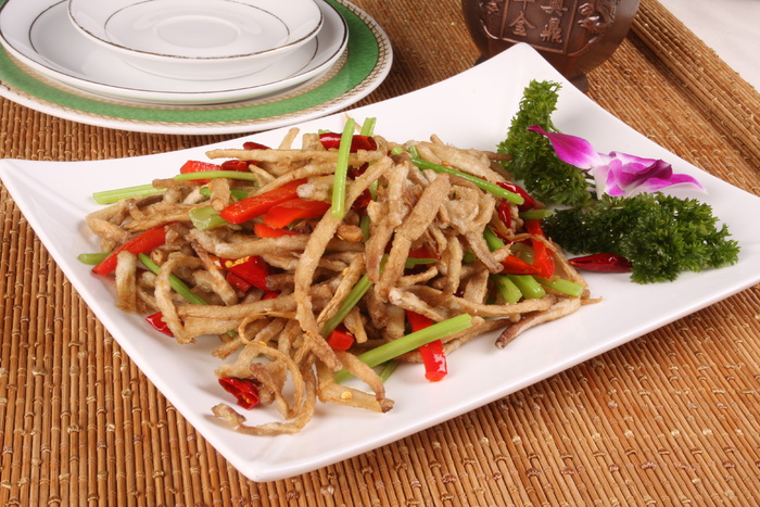 0911CC-117干煸茶树菇