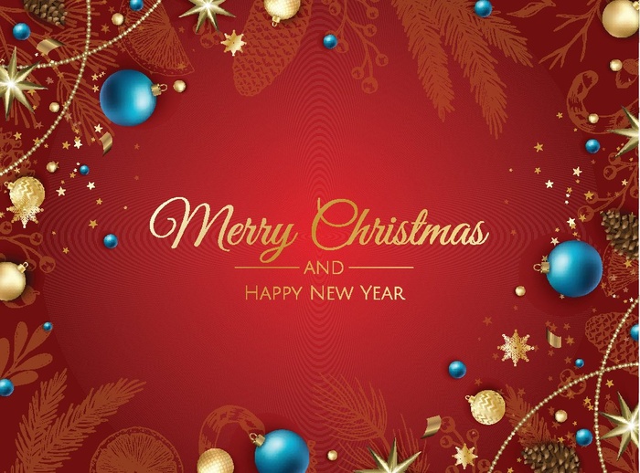 圣诞节圣诞树圣诞老人闪亮装饰电商促销折扣海报