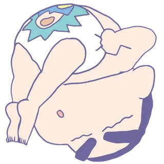 蜡笔小新可爱人物免扣素材