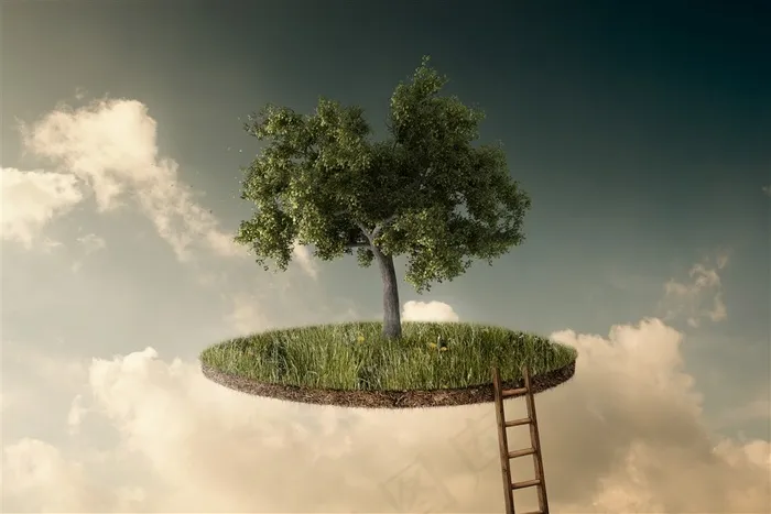 个性幻想树木设计素材