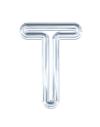 水晶立体字母T 
