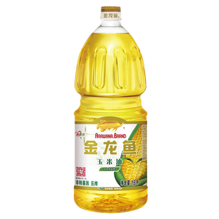 金龙鱼玉米油1.8升 (2)超市商品白底图免抠实物摄影png格式图片透明底