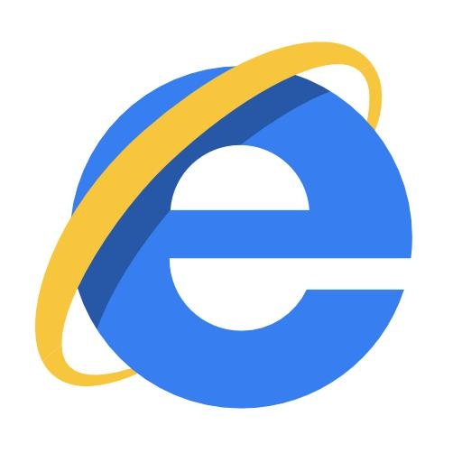 Internet Explorer 徽标 PNG免抠(512x512)