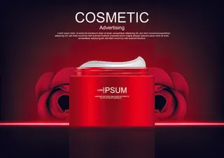 设计化妆品样品素材