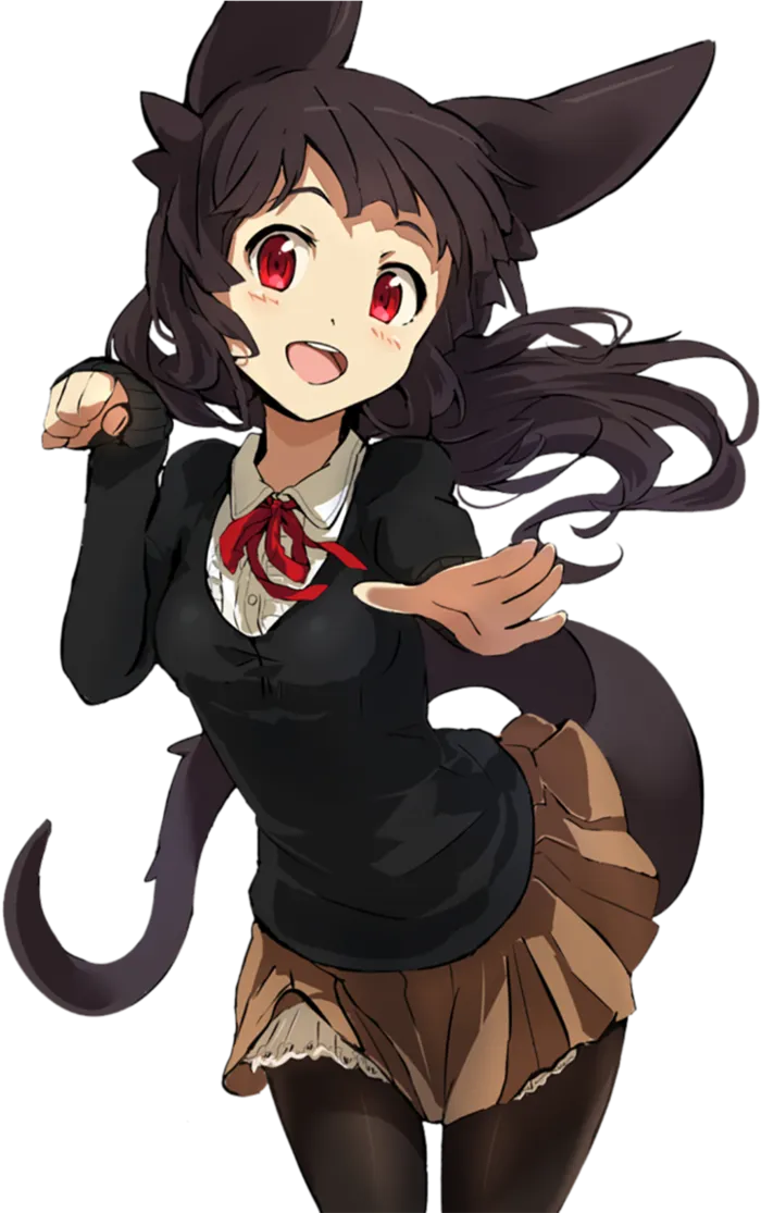 黑色猫女郎可爱素材人物