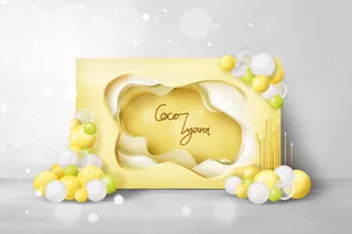 黄色小清新宝宝宴