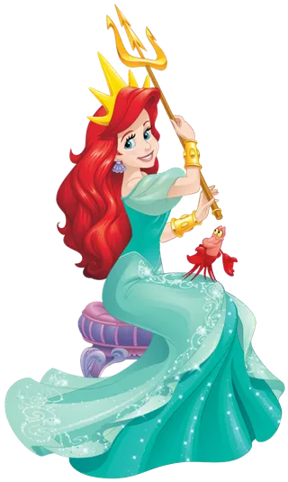 卡通人物迪士尼公主系列免抠贴图白雪公主睡美人灰姑娘PNG素材