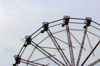 浪漫摩天轮摄影