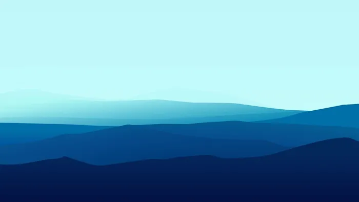 唯美高清山天空风景