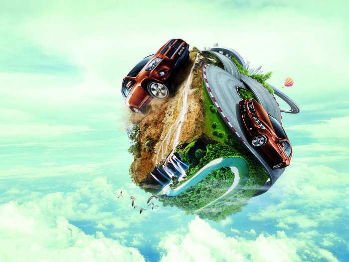 创意设计跑车高清图片