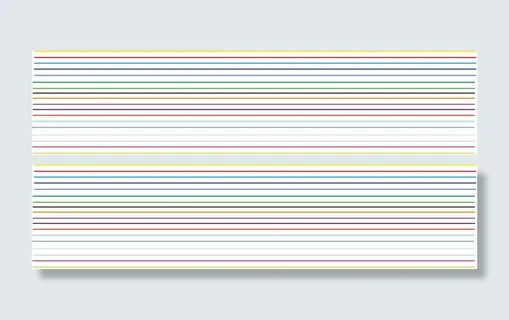 彩色边条直线素材彩色镶嵌