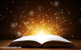 魔法书广告高清图片